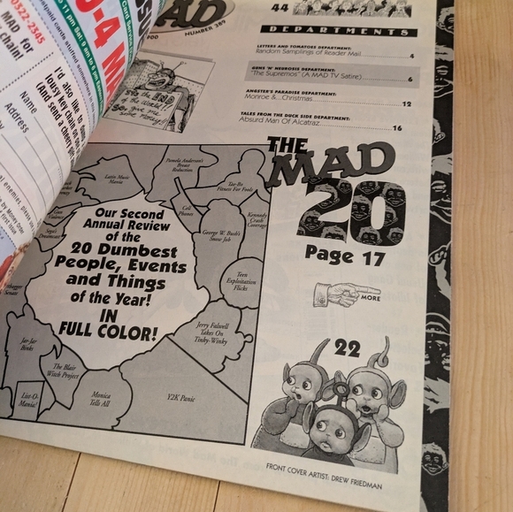 MAD Magazine - The 20 Dumbest People, Events, and Things of 1999 - Picture 5 of 6